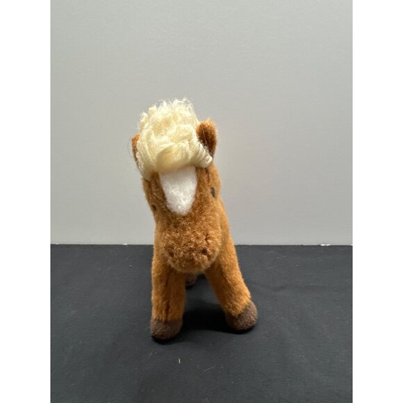 Douglas Plush Horse Toy Stuffed Animal For Kids 24 Months & Up Soft Brown & Crea - Picture 2 of 7